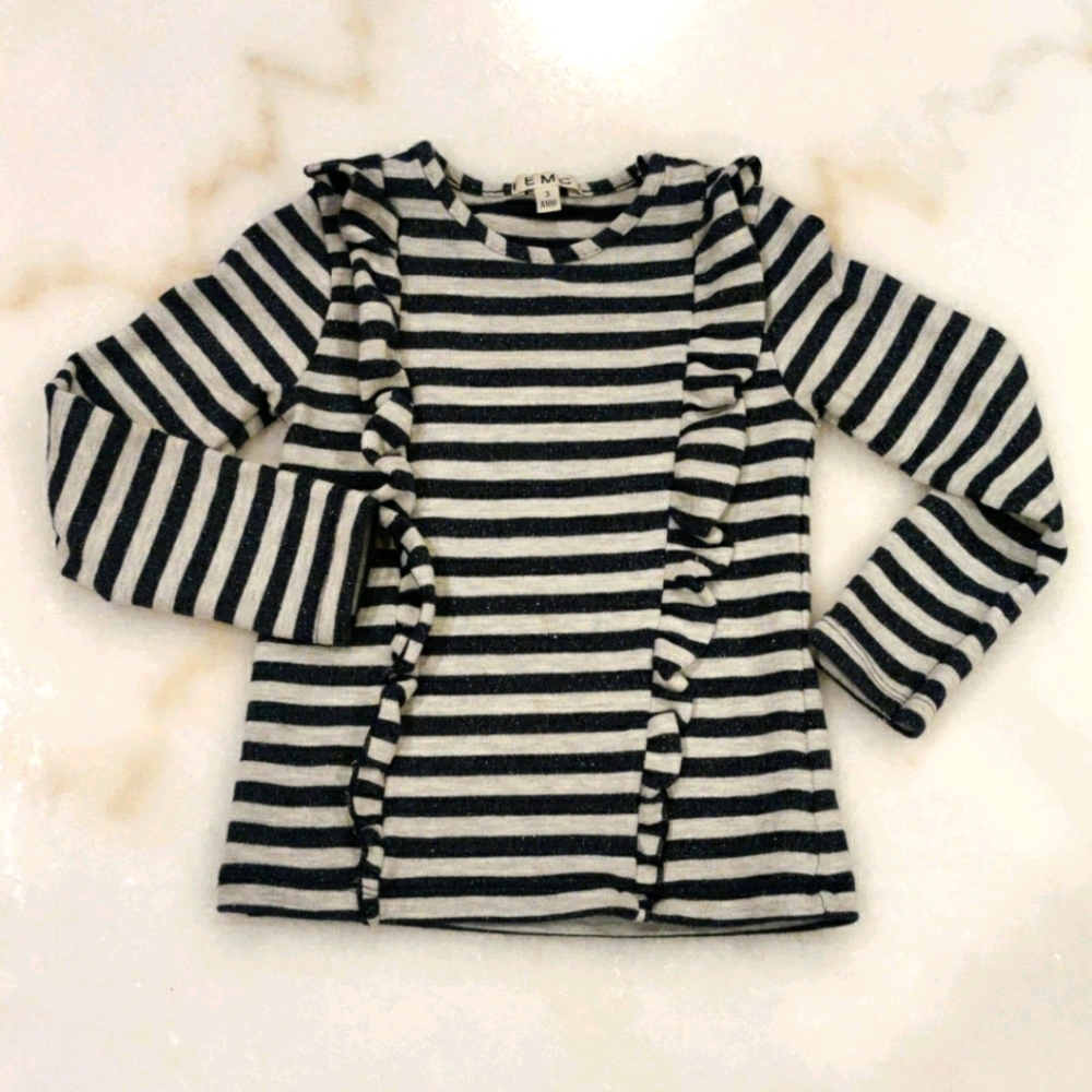 EMC sparkle striped sweater